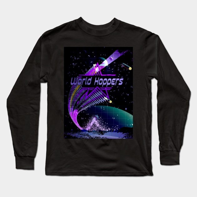 World Hoppers Long Sleeve T-Shirt by katmargoli